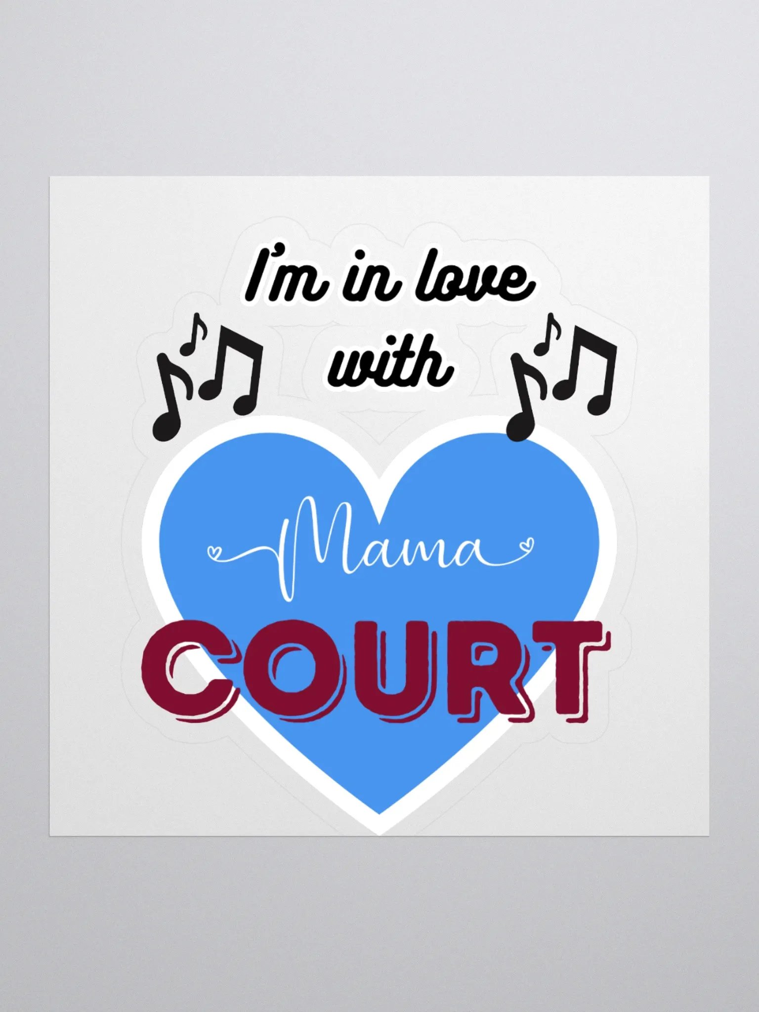 Mama Court Stickers product image (1)