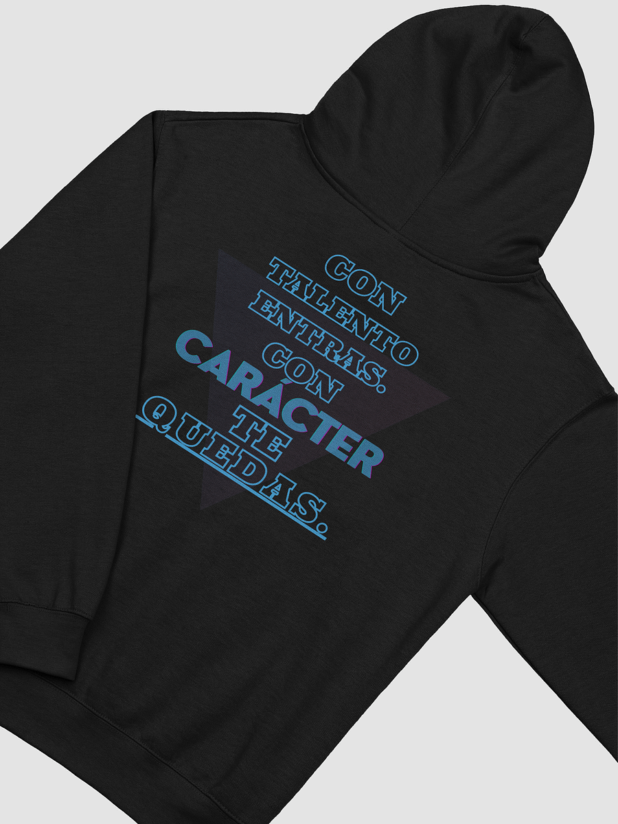 Talento y Caracter Midweight Hoodie Blk/Blue product image (9)