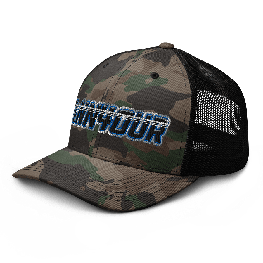 TENN4OUR Camo Trucker Hat product image (4)