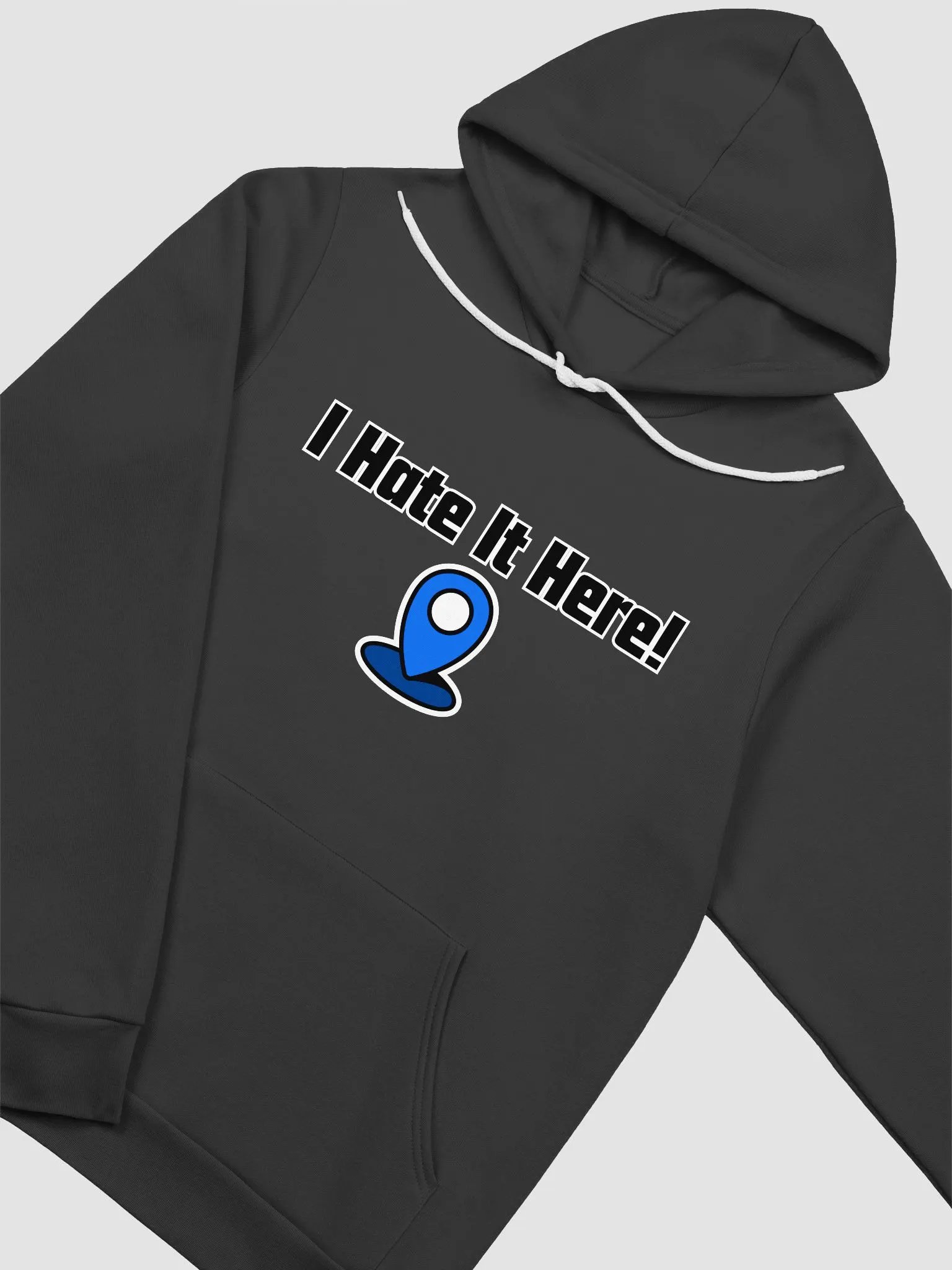 Hate It Here Ping Men's Hoodie product image (12)