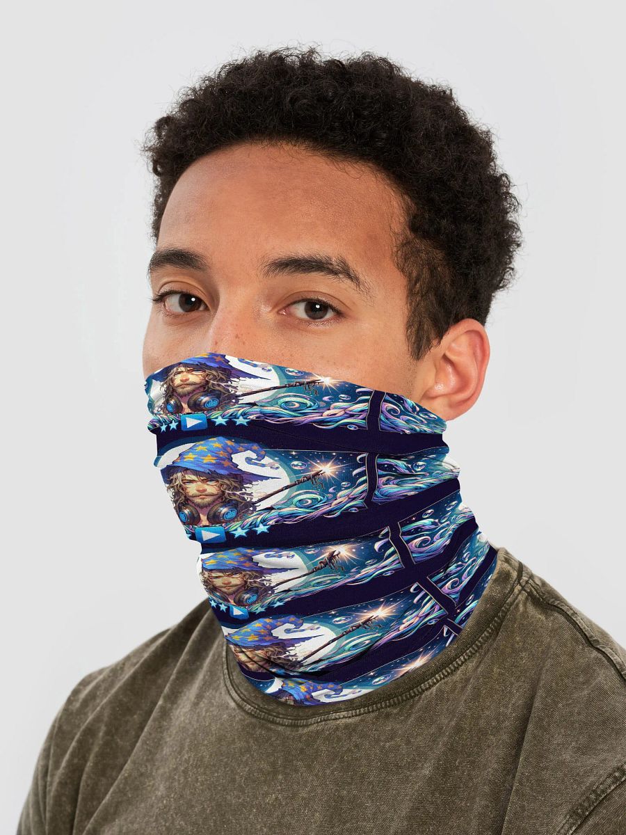 The Professor Dark All-Over Print Neck Gaiter product image (2)