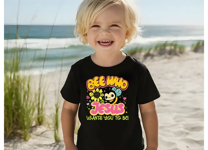 Bee Who Jesus Wants You to Be Toddler Tee product image (1)