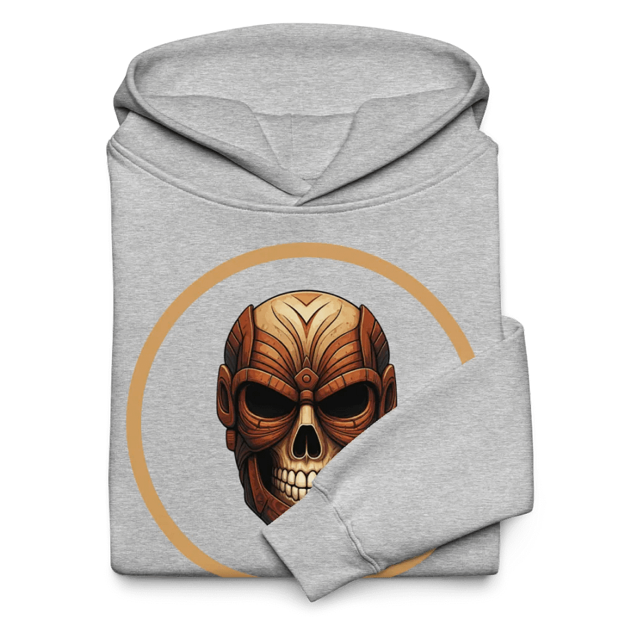 Mechanical Tribal Skull Oversized Hoodie product image (10)