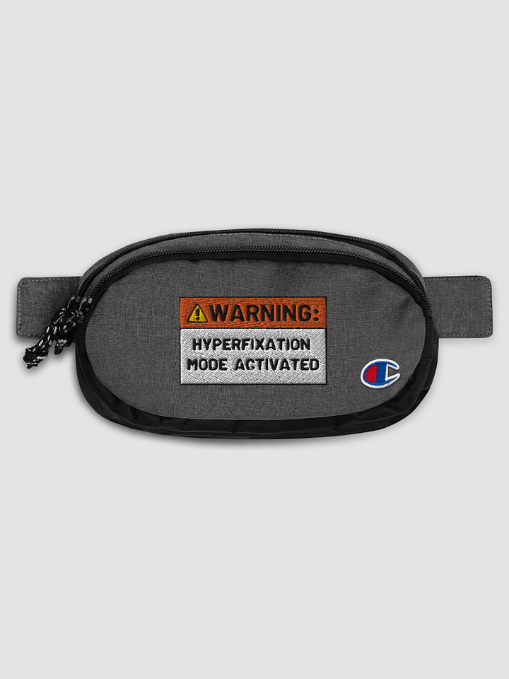 CAUTION: HYPERFIXATION MODE Fanny Pack product image (2)