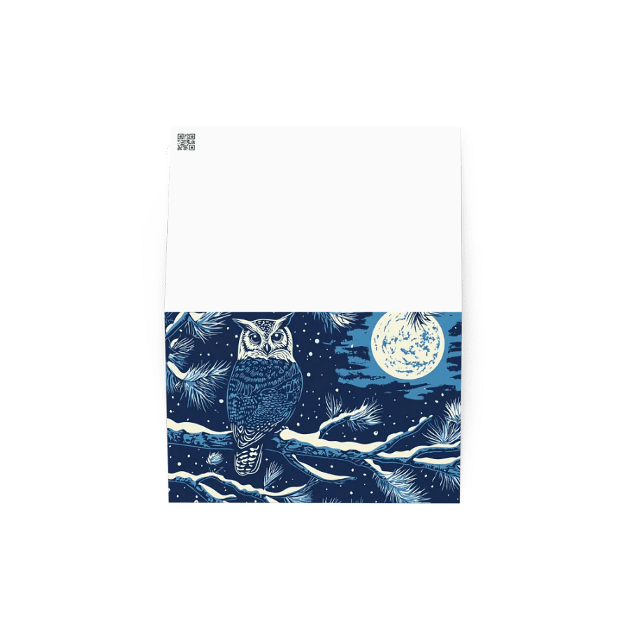 Winter Owl Greeting Card product image (3)