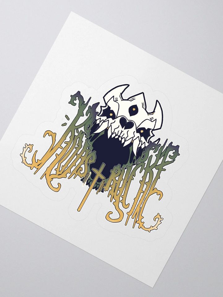 kon logo - toxic - sticker product image (2)