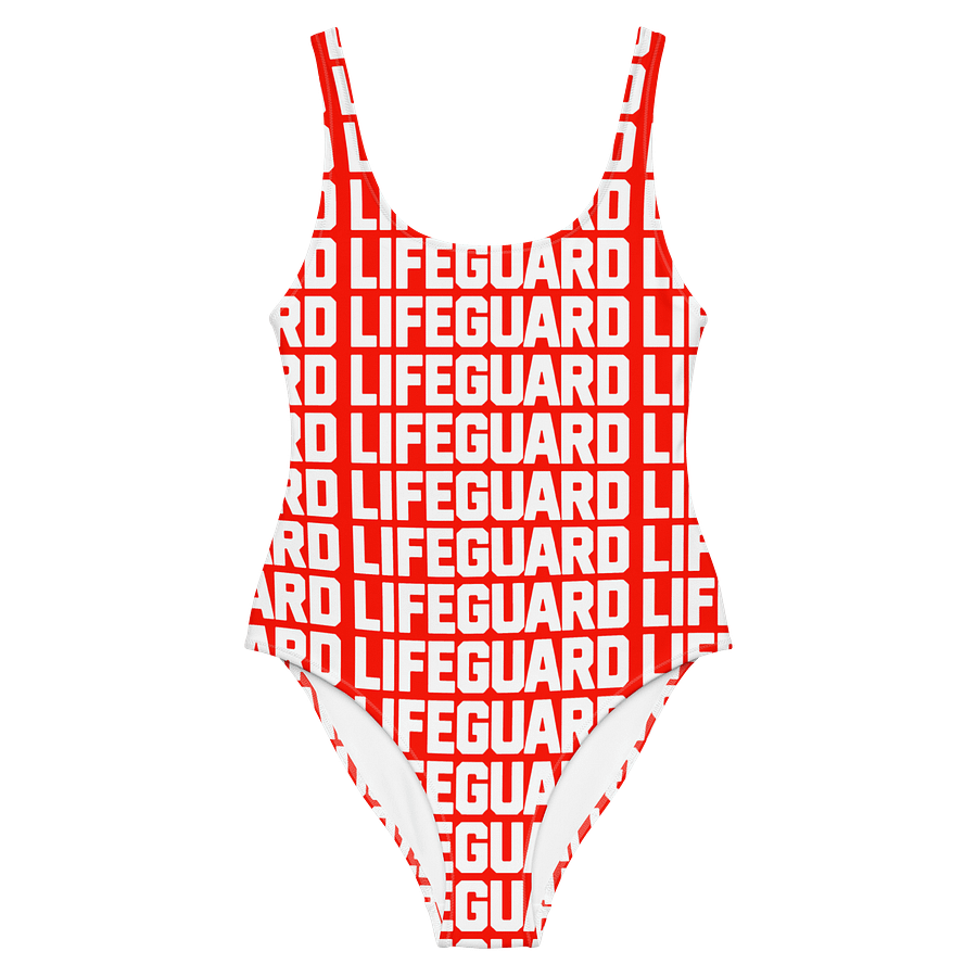Classic Lifeguard Red and White All-Over Print product image (2)