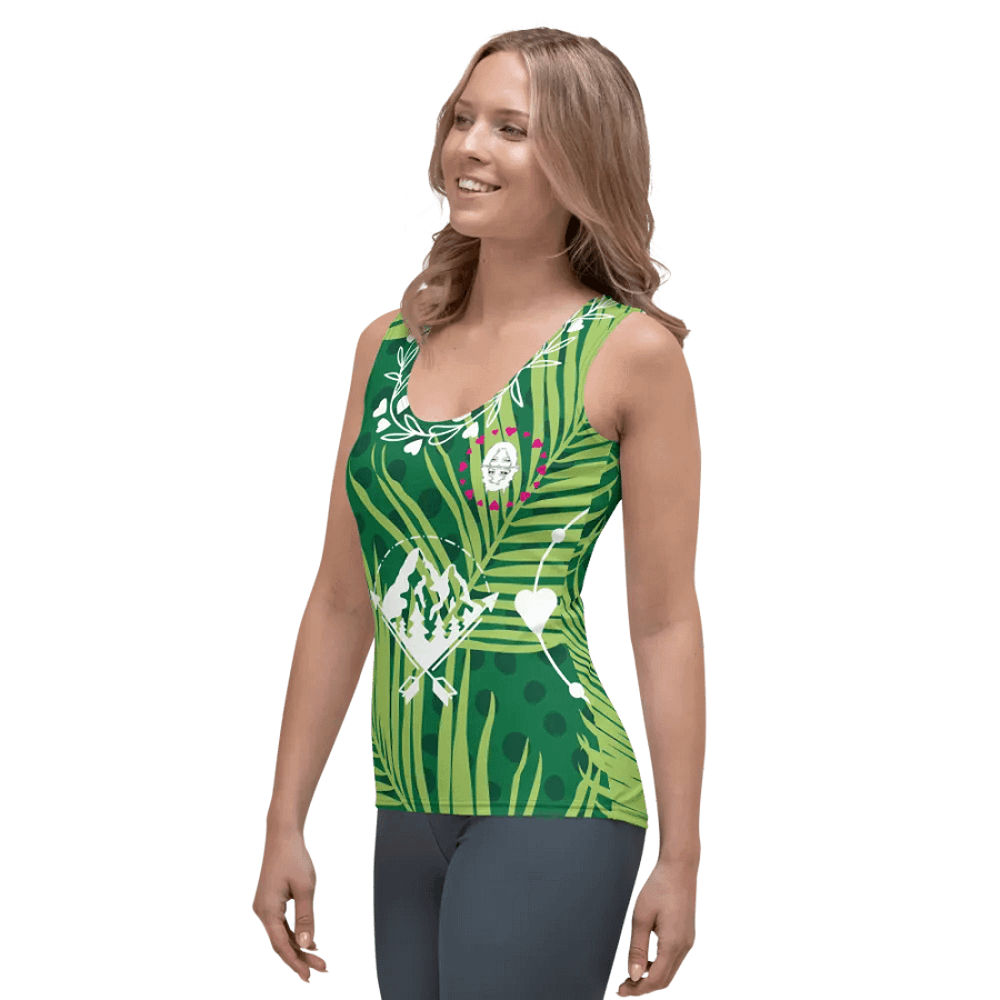 Copy of Arrow Print Women's Tank Top – Stylish, Lightweight & Eco-Friendly! 🎯💃 product image (3)