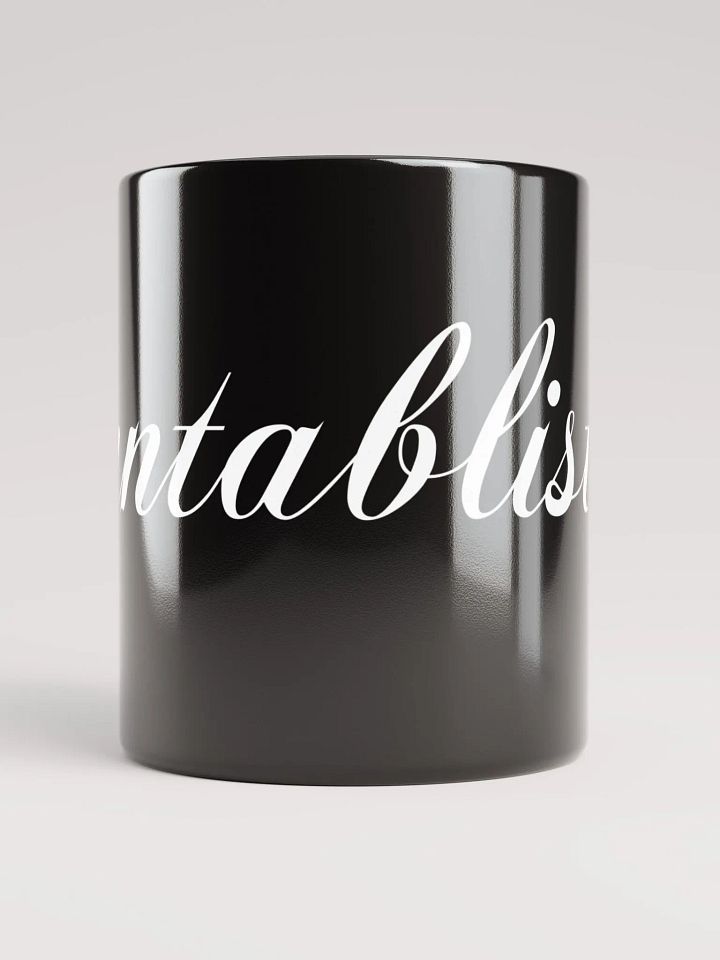 Turntablist.org Script Black Mug product image (2)