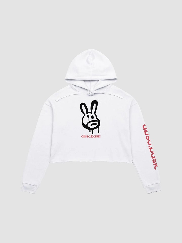 Lazy "Burro" Graffiti Crop Hoodie product image (2)