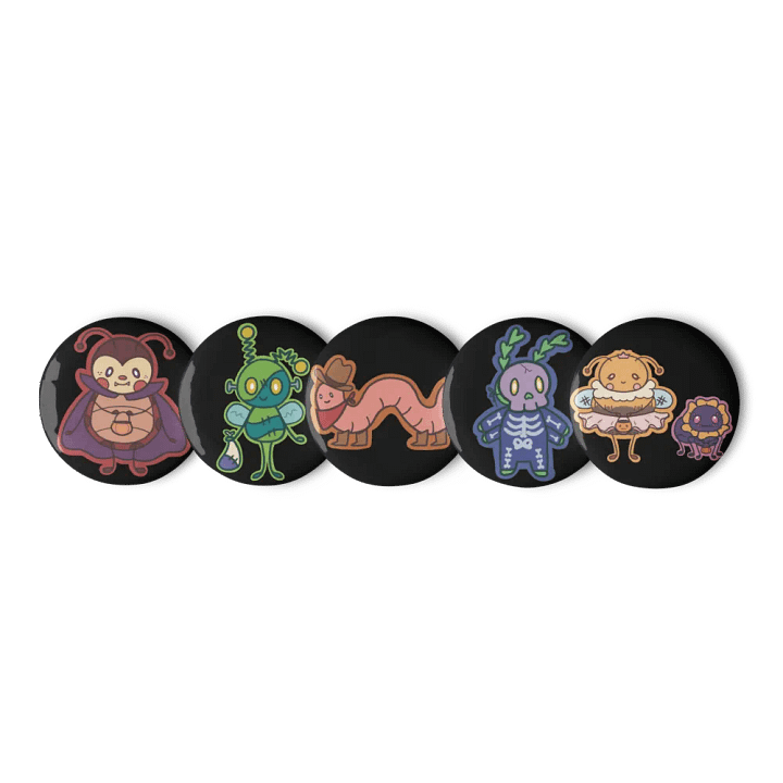 Trick or Treat Gang Buttons! product image (3)