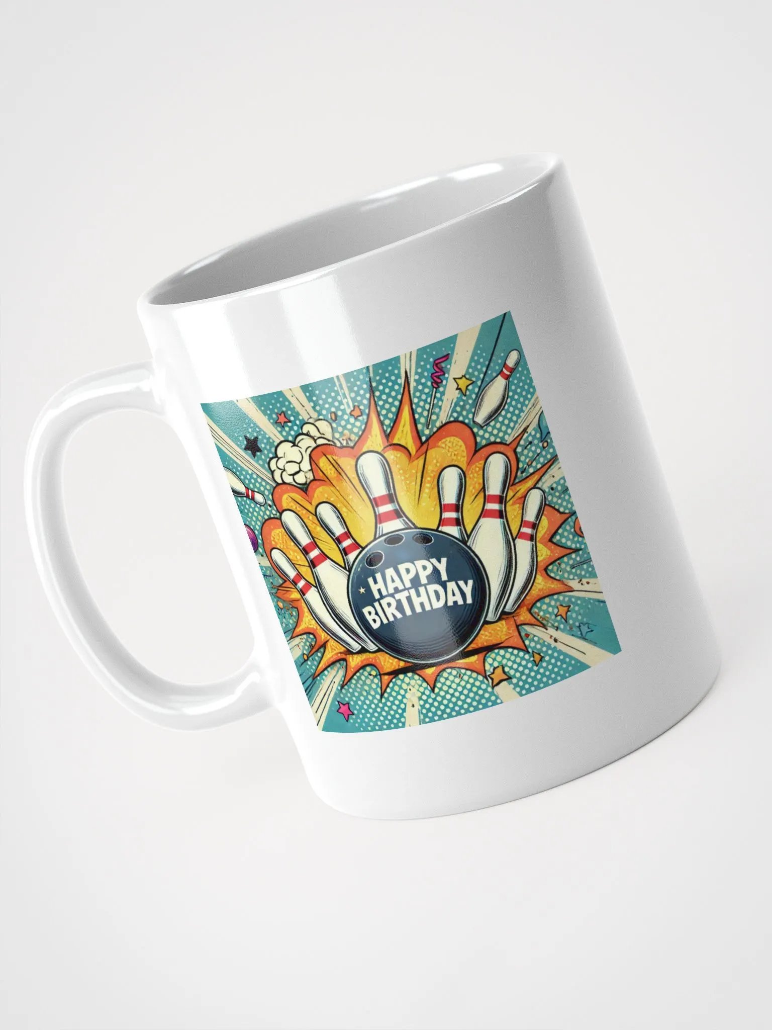 (DO NOT BUY THIS MUG) Custom Happy Birthday Bowling Mug product image (5)