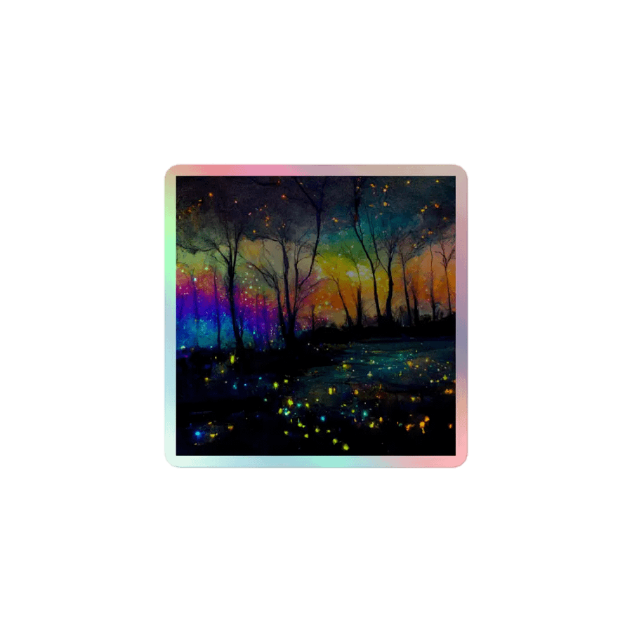 Enchanted Forest Holographic Sticker Sheet product image (1)