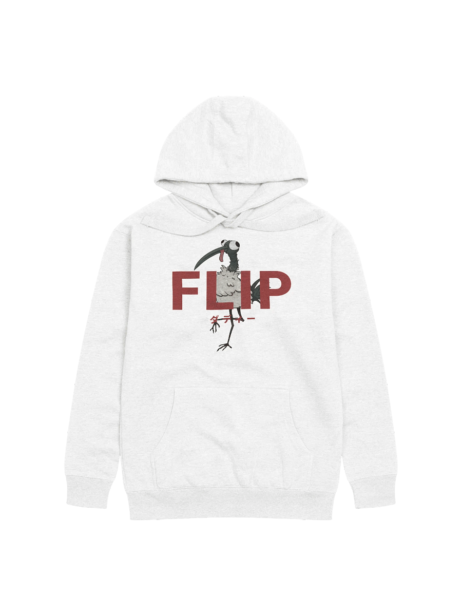 Flip & Bin Chicken Hoodie (Red Text) product image (7)