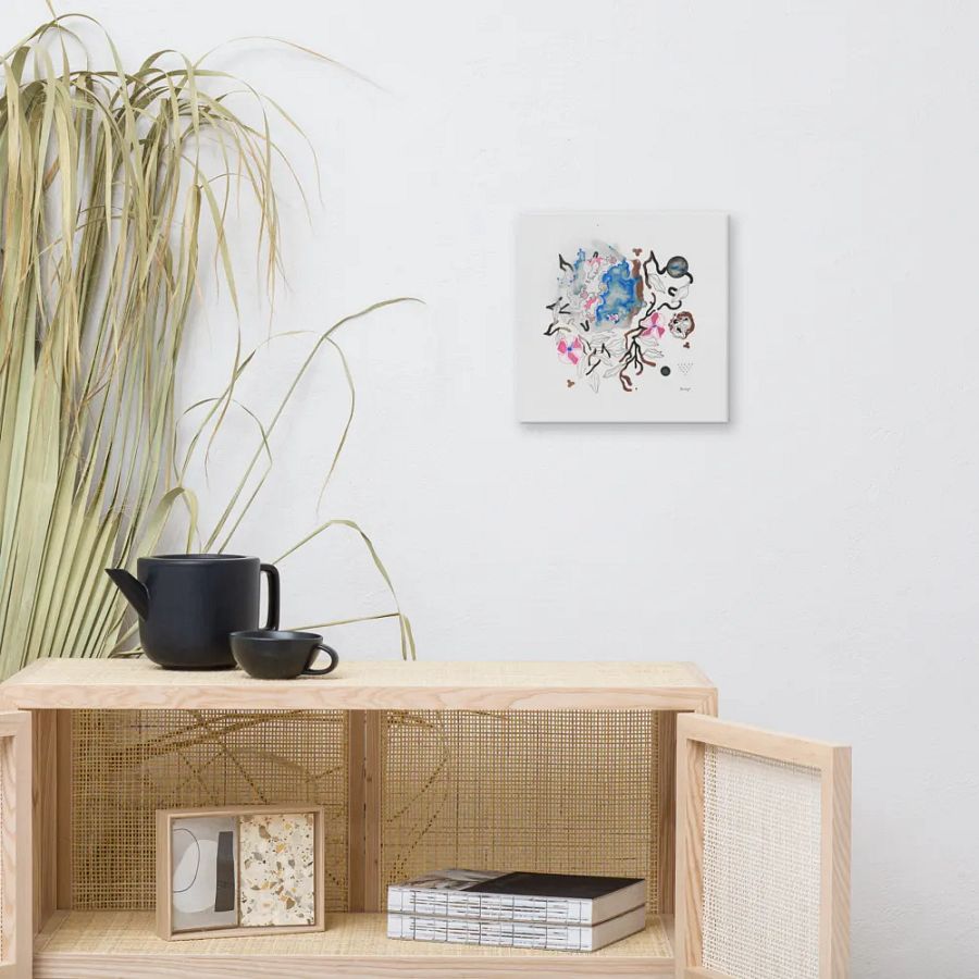 There Are No Winners In The Game Canvas Print by Kira Leigh product image (6)