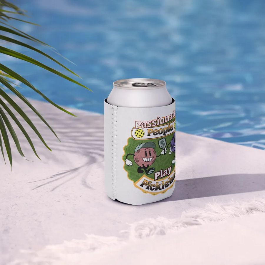 Passionate People Play Pickleball Can Cooler product image (7)