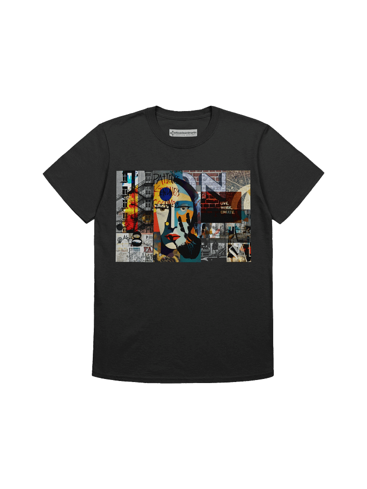 Live, Work, Create by Edward Martin T-Shirt product image (3)