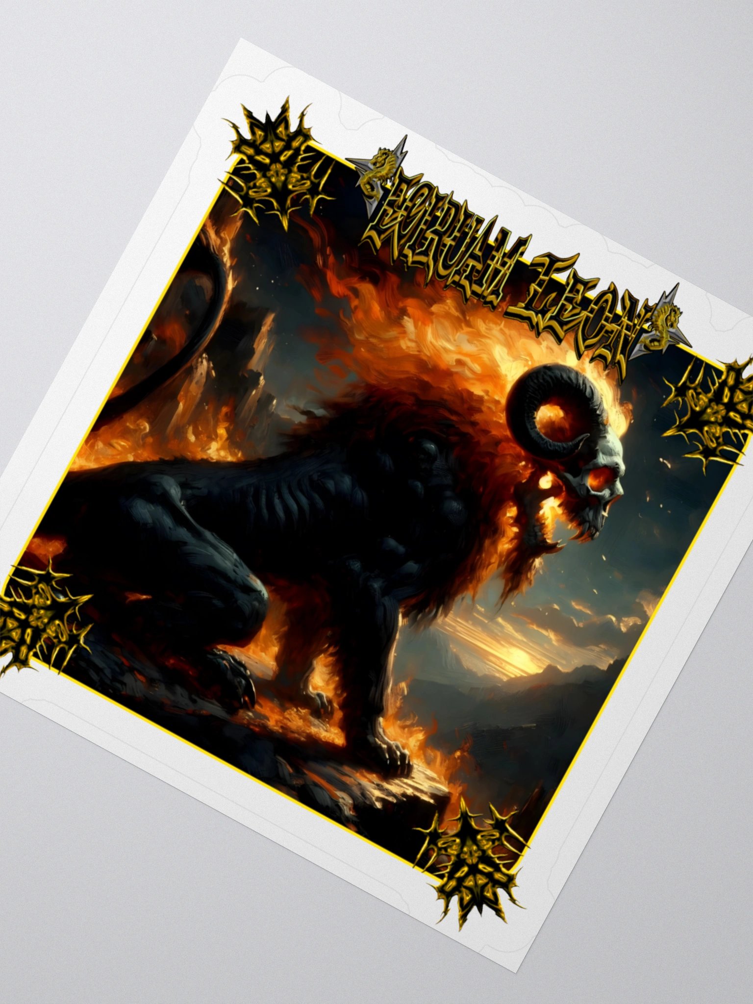 Eciruam Leon Manticore Stickers product image (6)