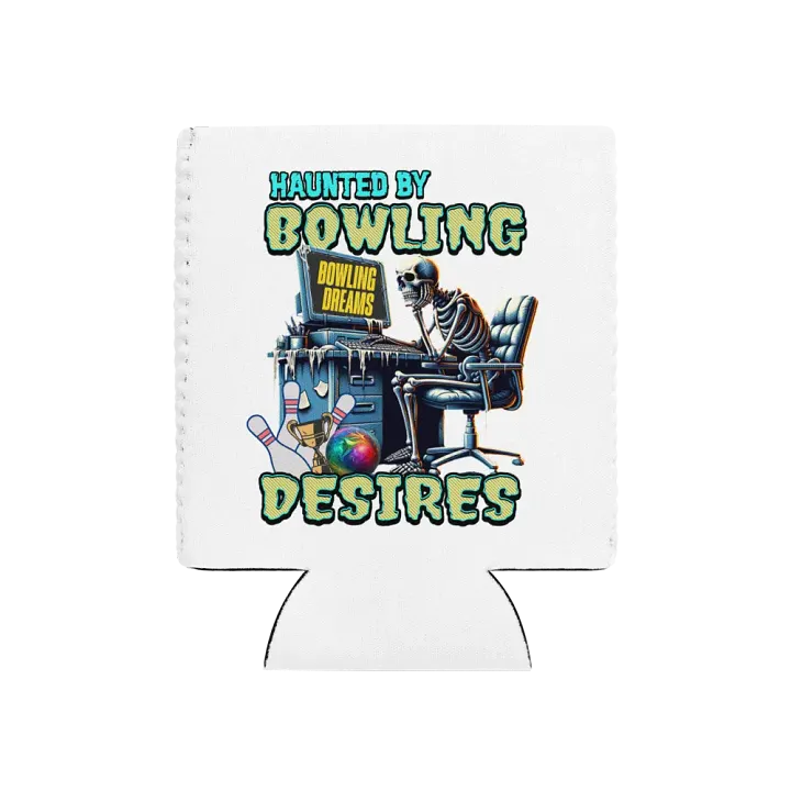 Haunted By Bowling Desires Can Cooler product image (1)