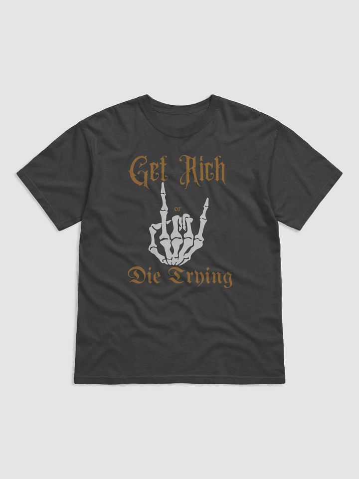 Get Rich or Die Trying Heavyweight T-Shirt product image (2)