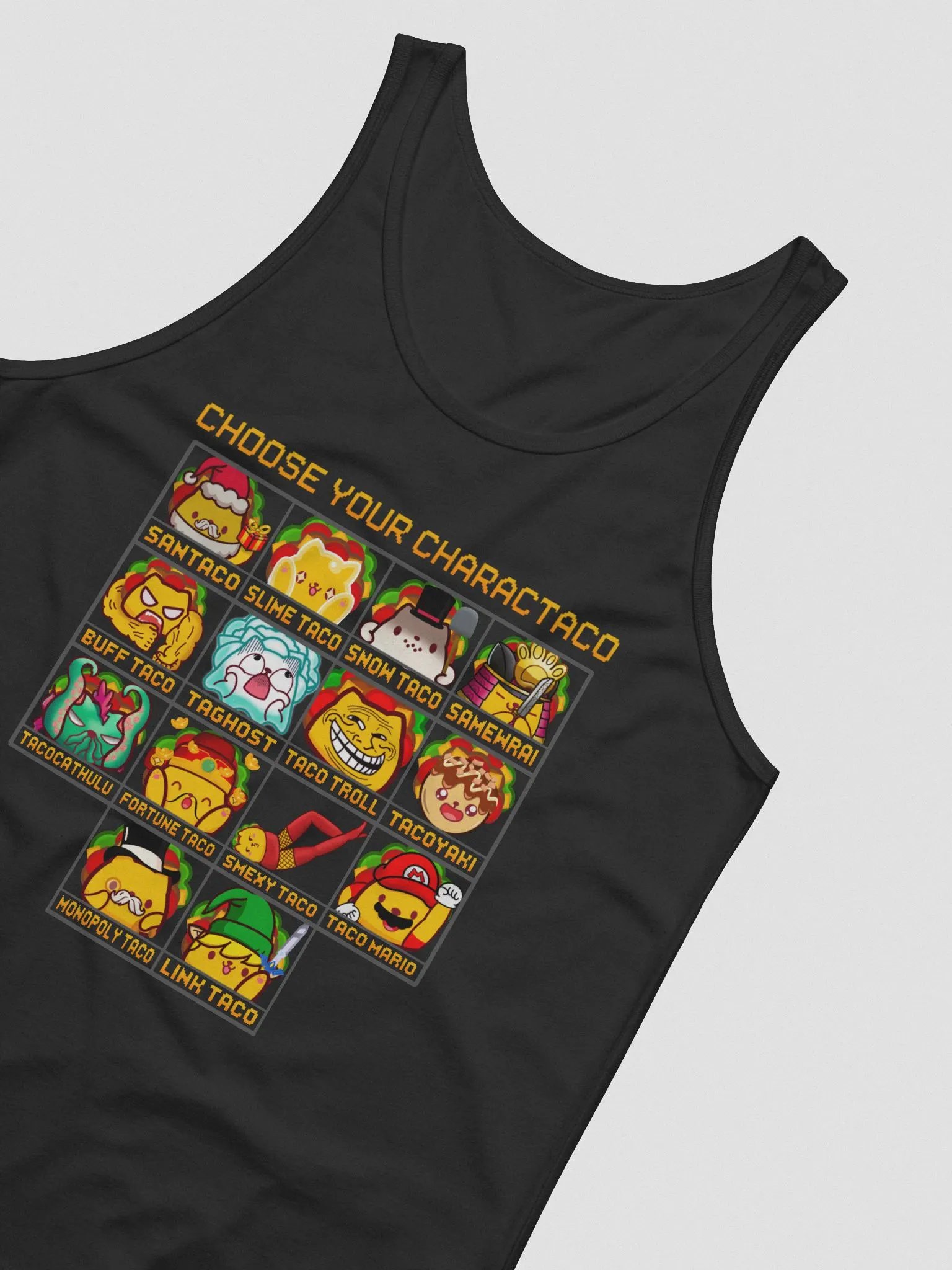 Choose Your Charactaco Retro Arcade Bella+Canvas Tank top product image (3)