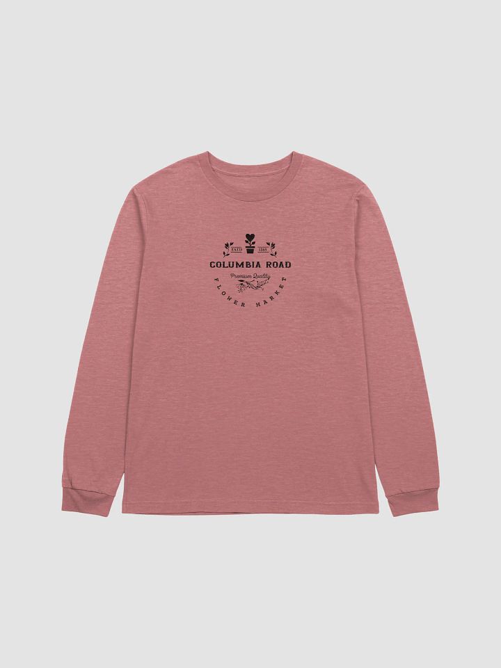 Columbia Road Market Long Sleeve T Shirt (Heather Mauve) product image (1)