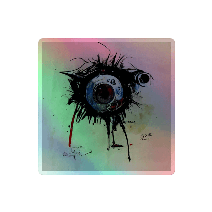 Ethereal Eye Holographic Sticker Set product image (2)