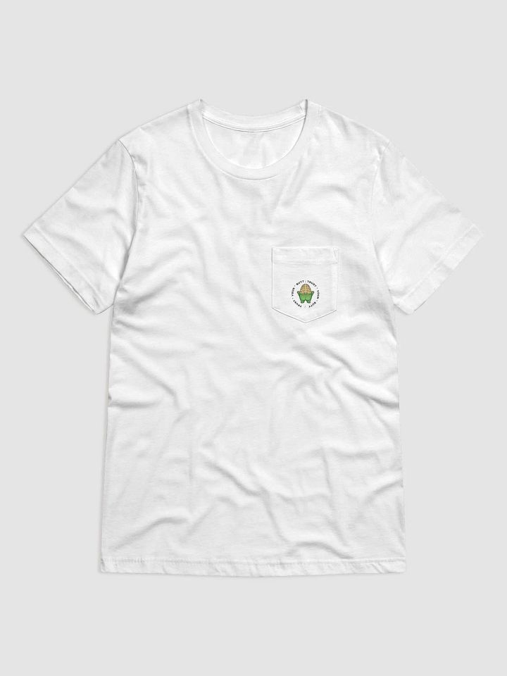 *Trust*Your*Butt White Pocket Tee product image (1)