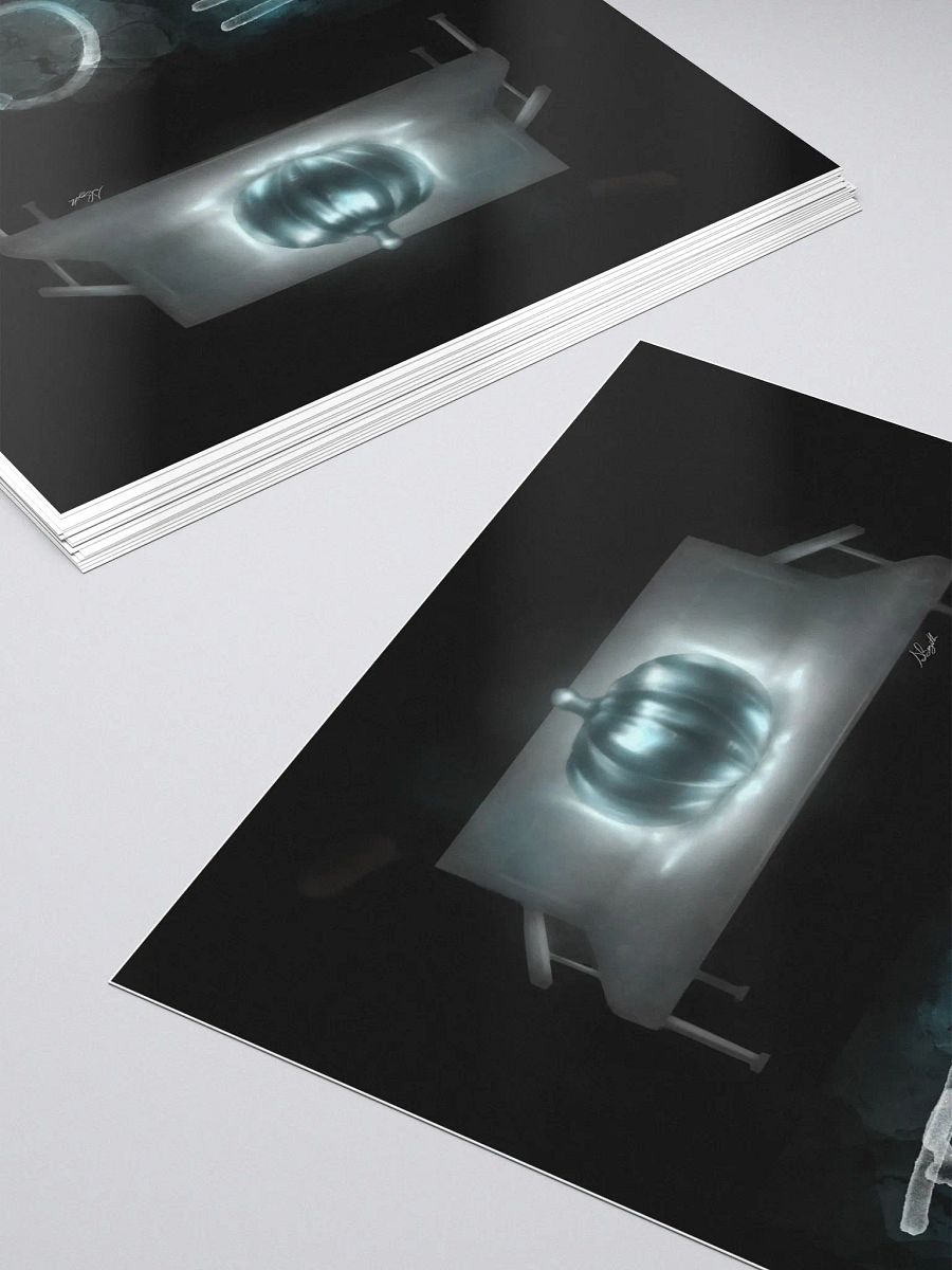 The Necromancer Club Sticker - Glass Pumpkin Edition product image (5)