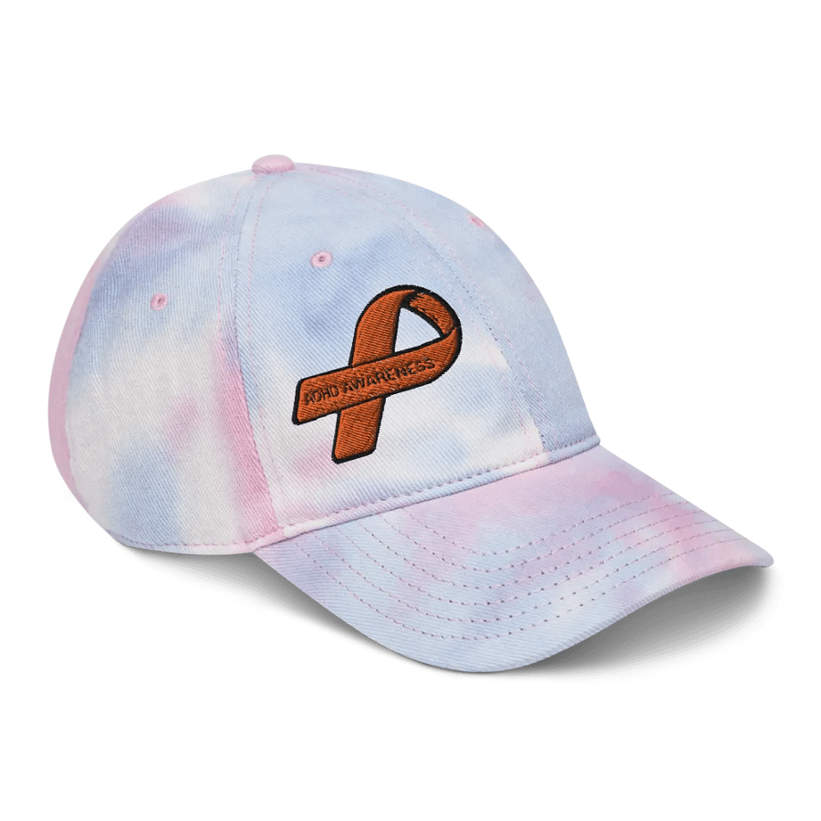 ADHD Awareness Tie-Dye Dad Hat product image (19)