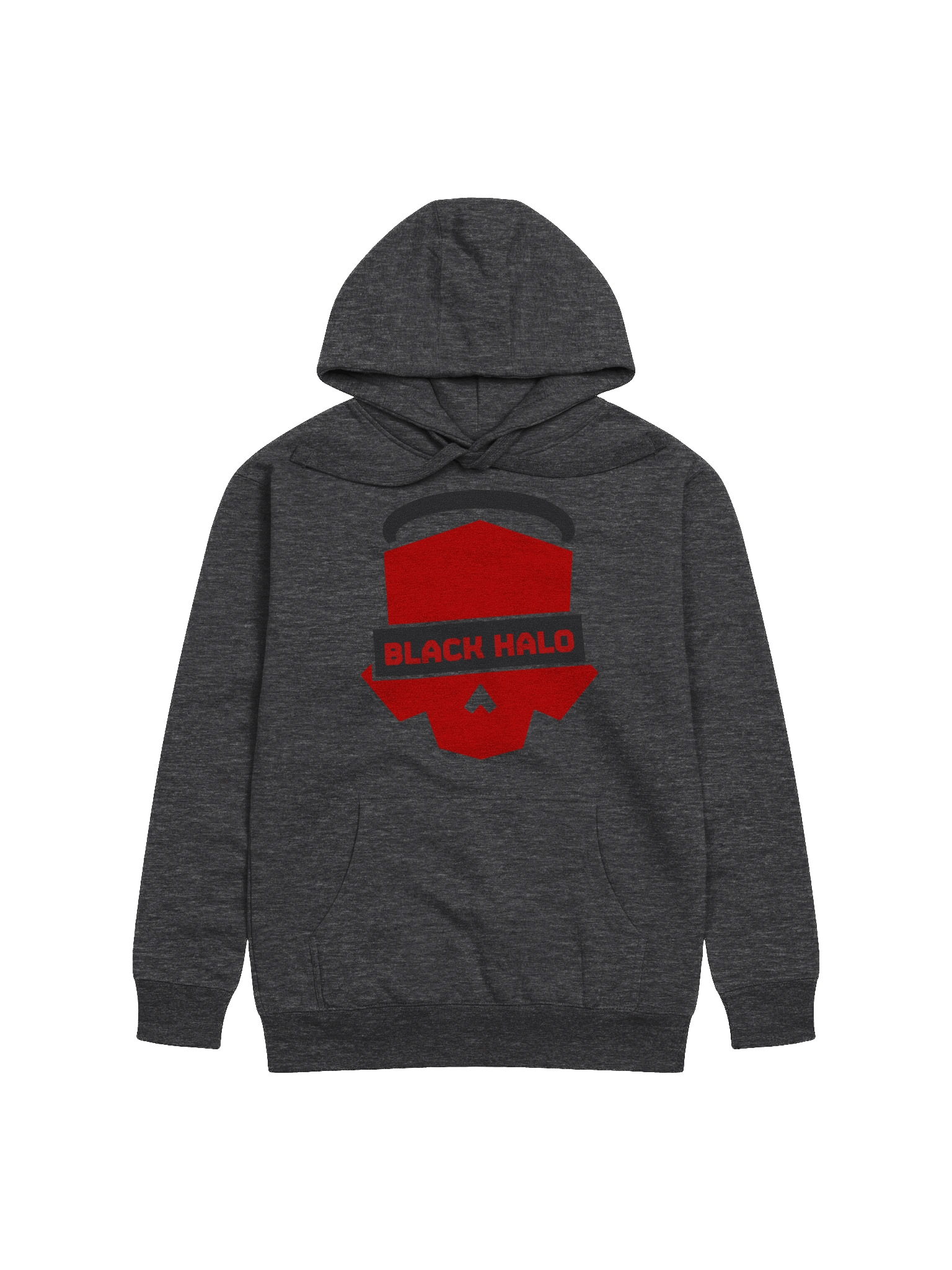 "Ricky's" Black Halo Skull Hoodie product image (3)