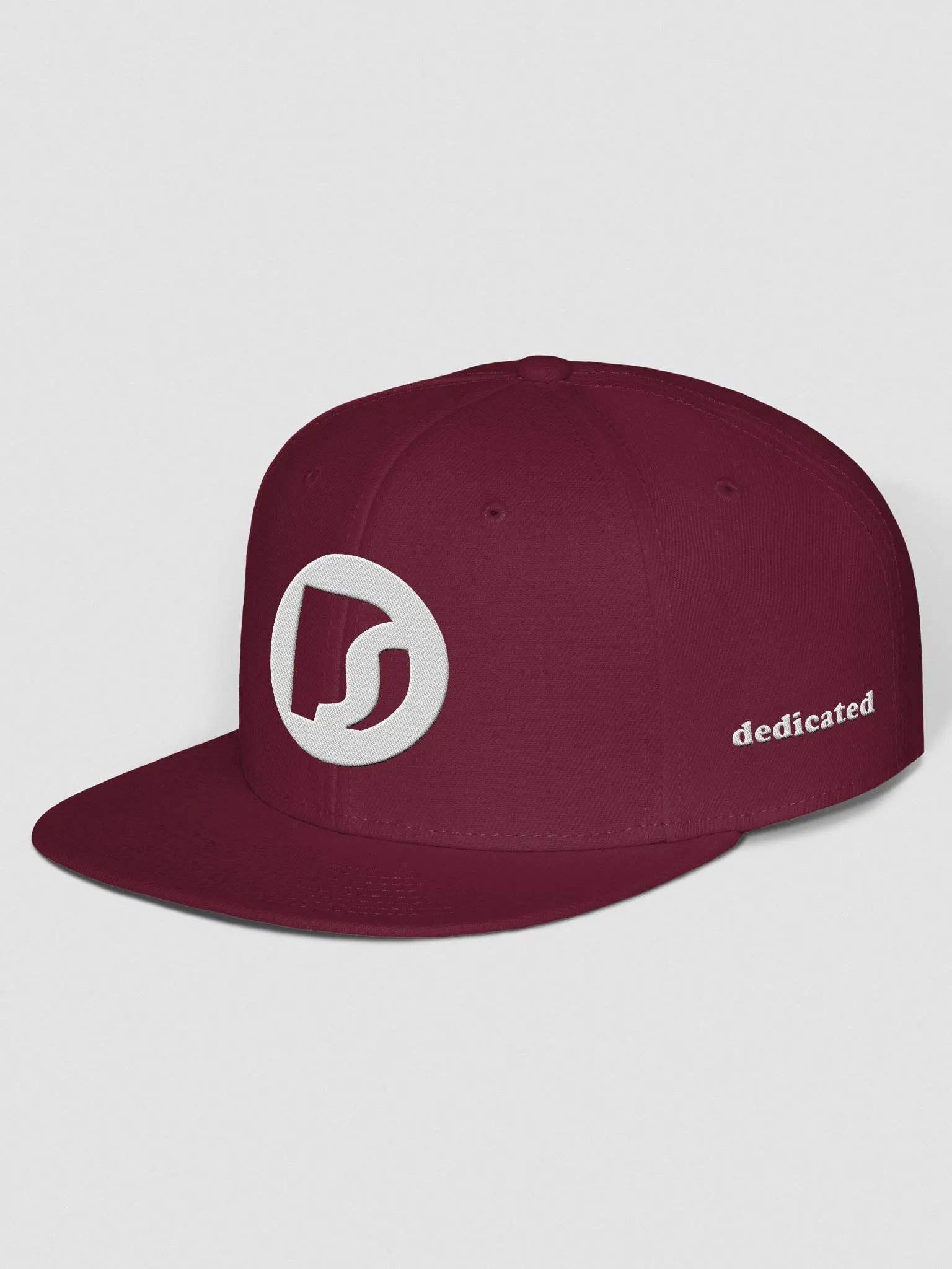 Dedicated Snapback White/Maroon product image (2)