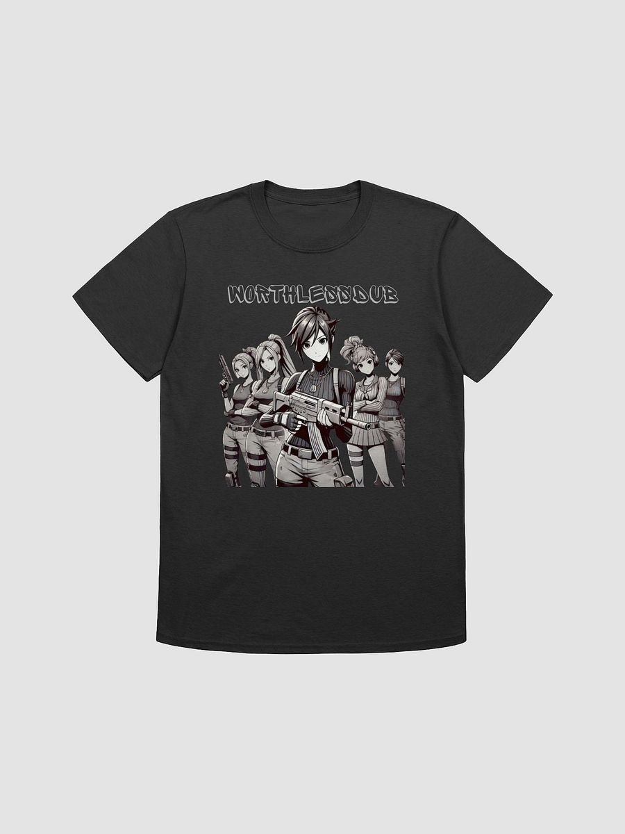 Monochrome Tactical Anime T-Shirt product image (1)