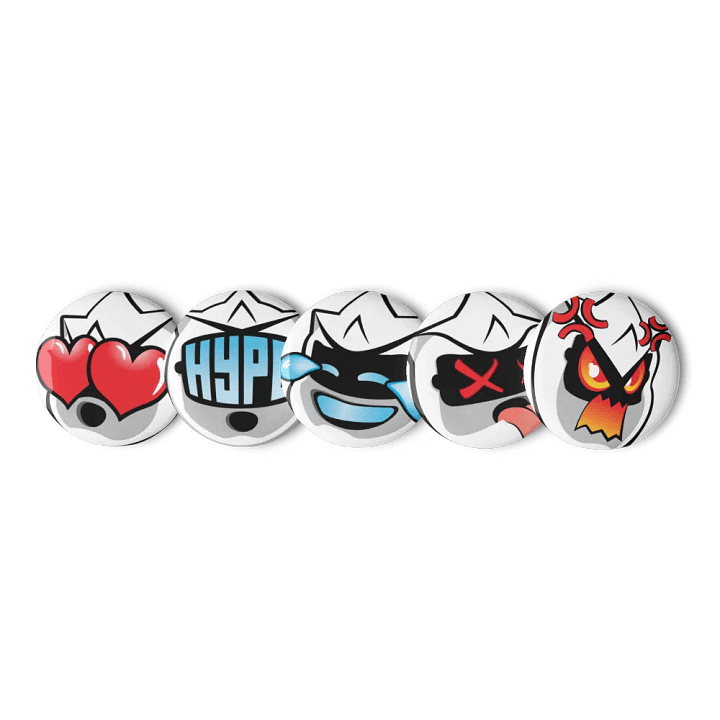 BOT Bot Emote Pins product image (1)