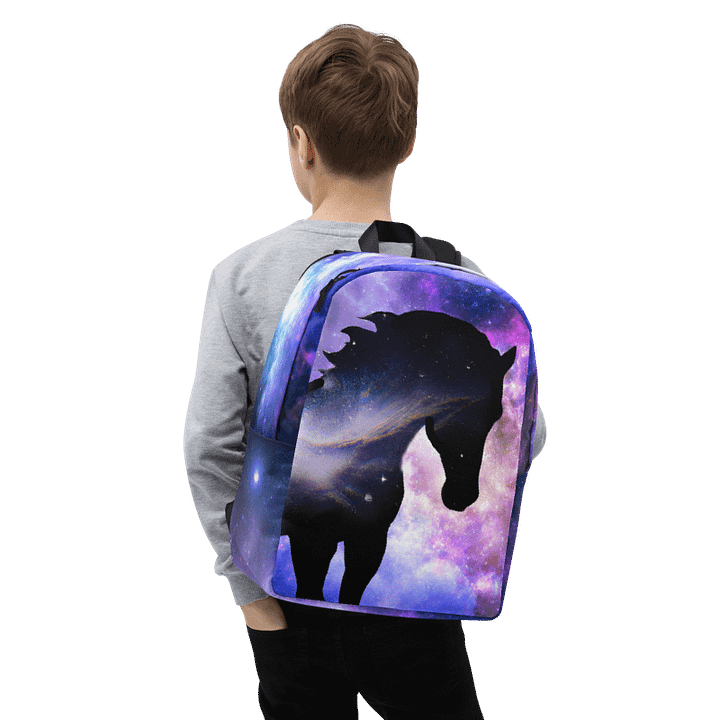 Galaxy horse - Nebula horses, backpack product image (1)