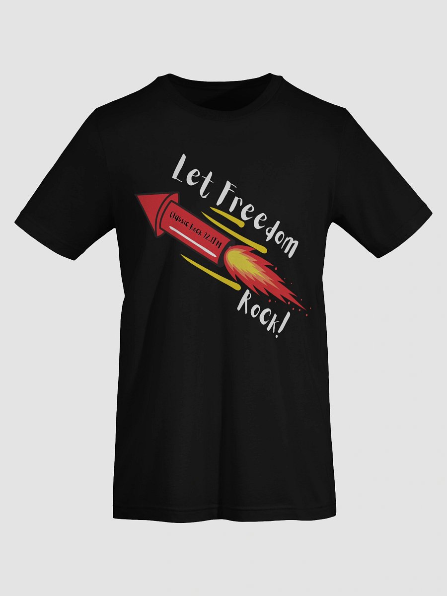 Let Freedom Rock Black T-shirt product image (7)