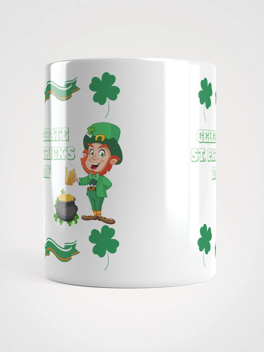 Celebrate St. Patrick's Day Holiday White Mug product image (15)