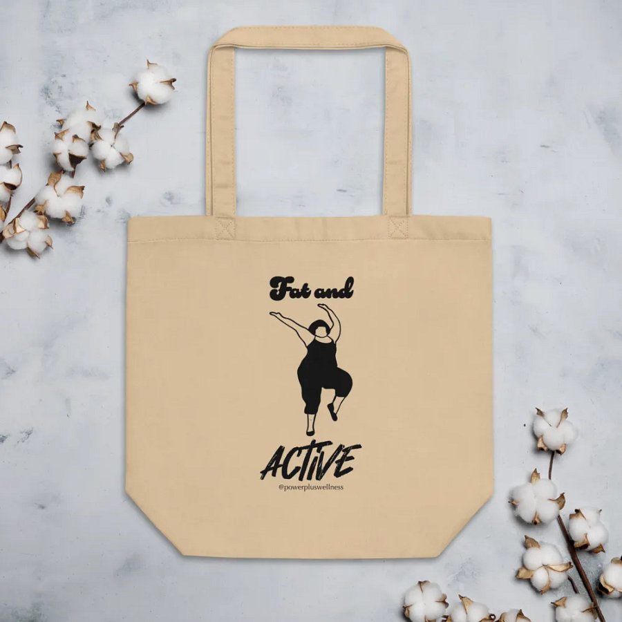 Fat and Active Tote Bag product image (3)