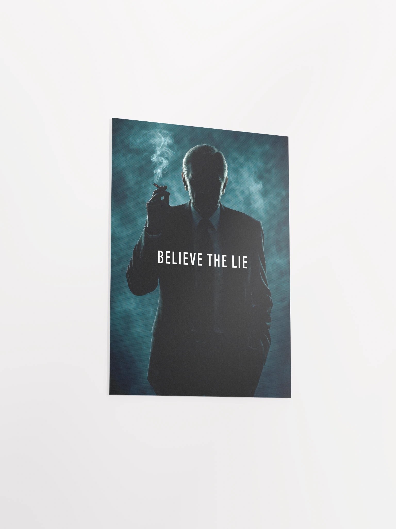 Believe the Lie/The X-Files poster, S04E24 tagline, 1997, Cigarette Smoking Man — sci-fi poster, movie art, I want to believe poster product image (8)