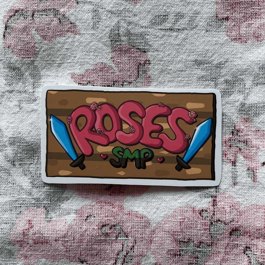RosesSMP Logo Sticker product image (1)