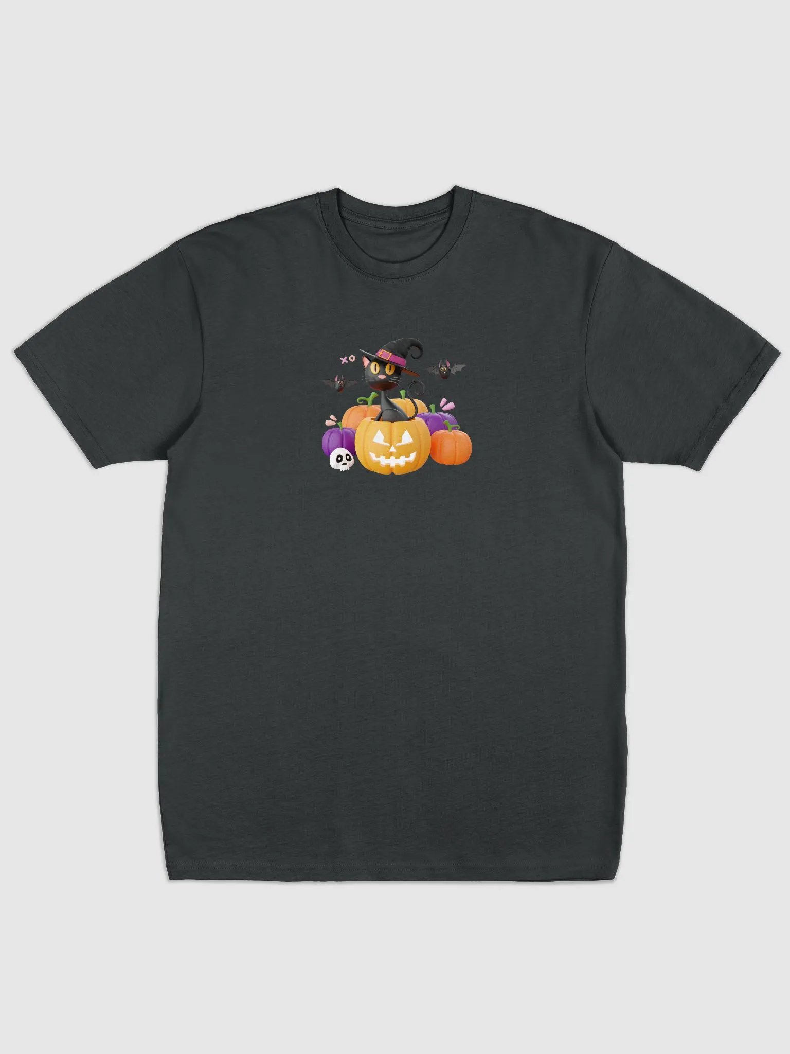 Halloween Cat Cartoon Tee product image (1)