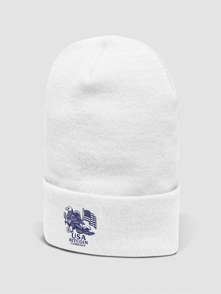 Eagle Emblem Cuffed Beanie product image (2)