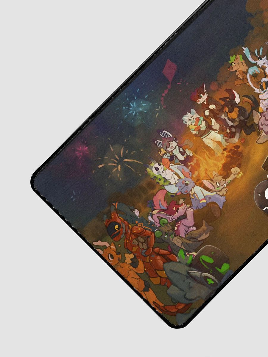 autumn bonfire party 2023 - kofi members desk mat product image (3)