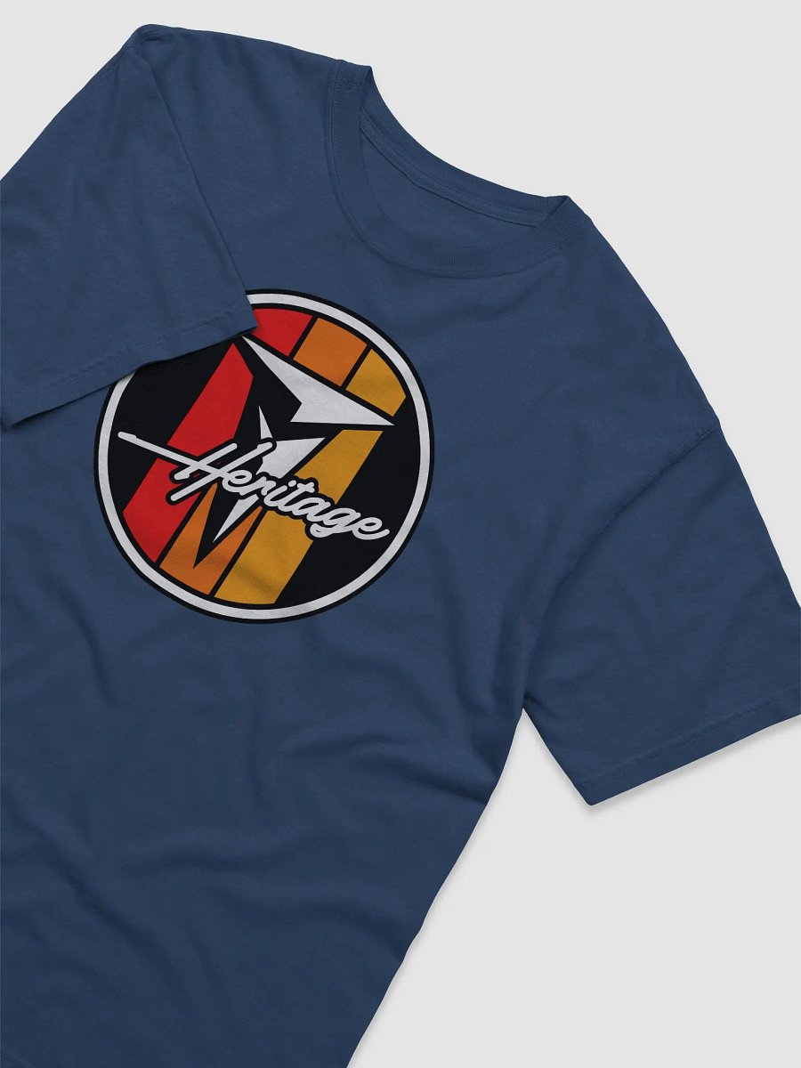 Retro Heritage Logo T-Shirt Navy product image (3)