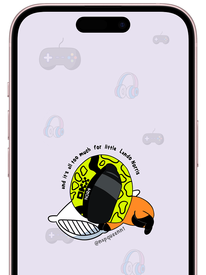 Sleeping Lando - Phone Wallpaper product image (2)