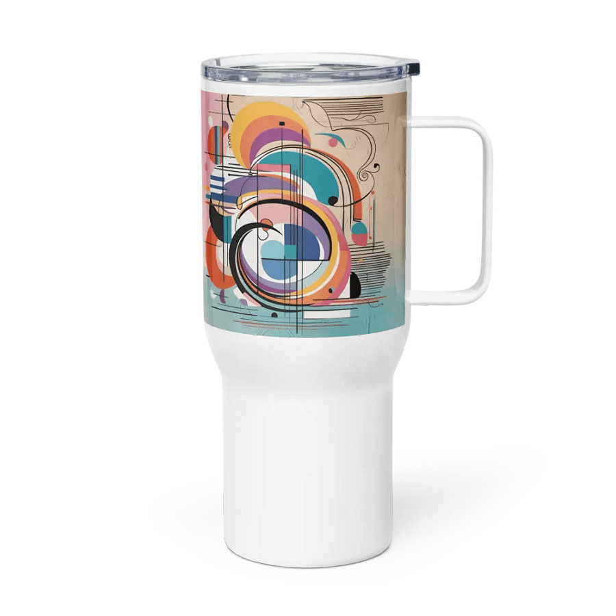 kadinsky inspired Travel Mug for atist moms on mothersday product image (4)