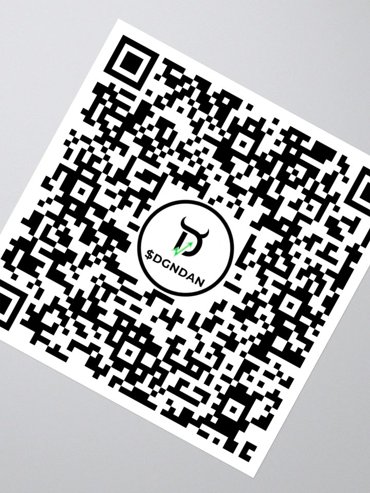 Swap DGNDAN QR Sticker product image (2)