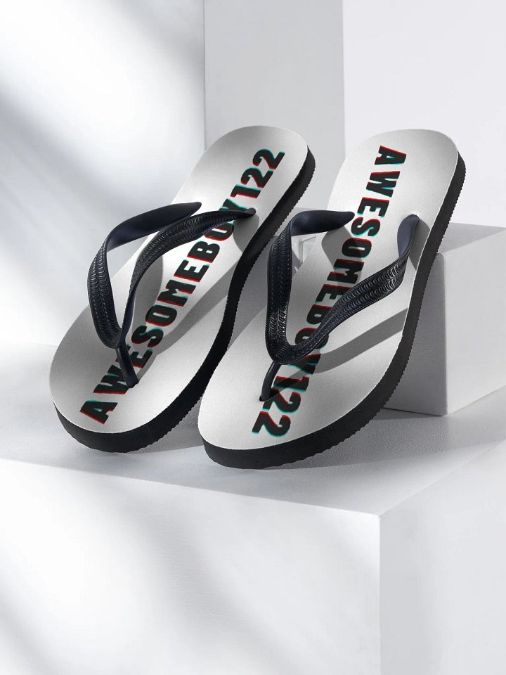 AWESOMEBOY122 Custom Flip-Flops product image (1)