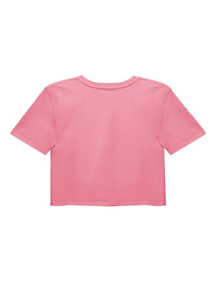 Furry Trash Crop Top – Bubble Logo (Black Print) product image (18)