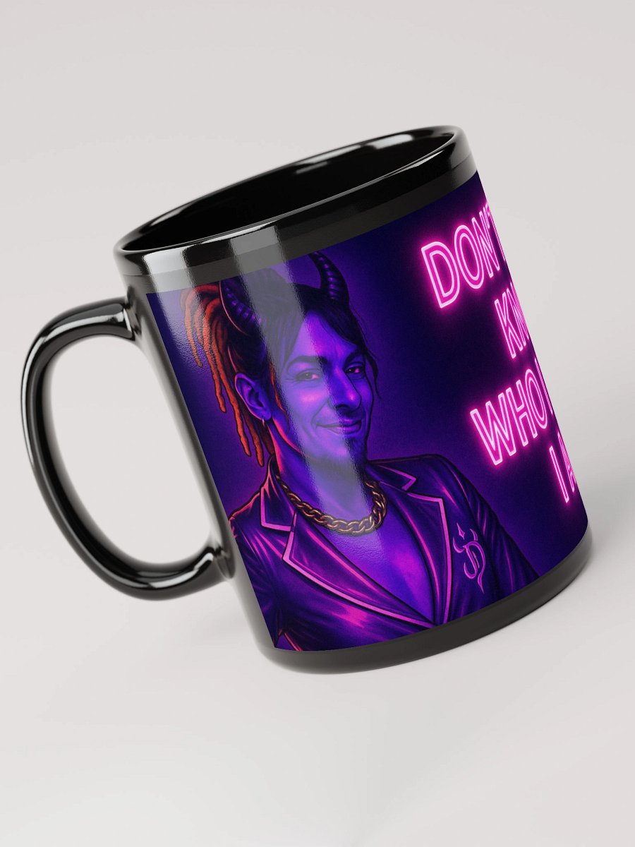 Who I Think I Am Mug – Jaz the Neon Brightmare | Bold Queer Ego Coffee Cup product image (3)